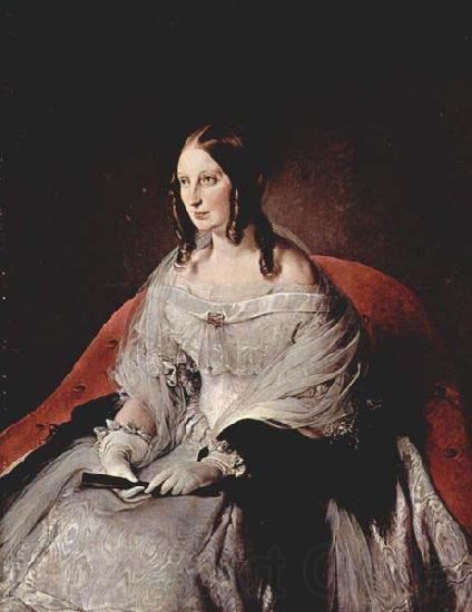 Francesco Hayez Portrait of the princess of Sant Antimo France oil painting art
